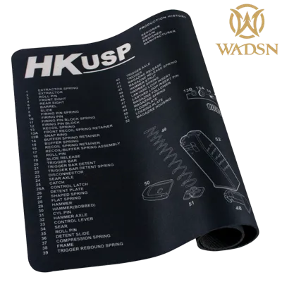 Tapis de Souris 420x280mm, Versión USP - Wadsn