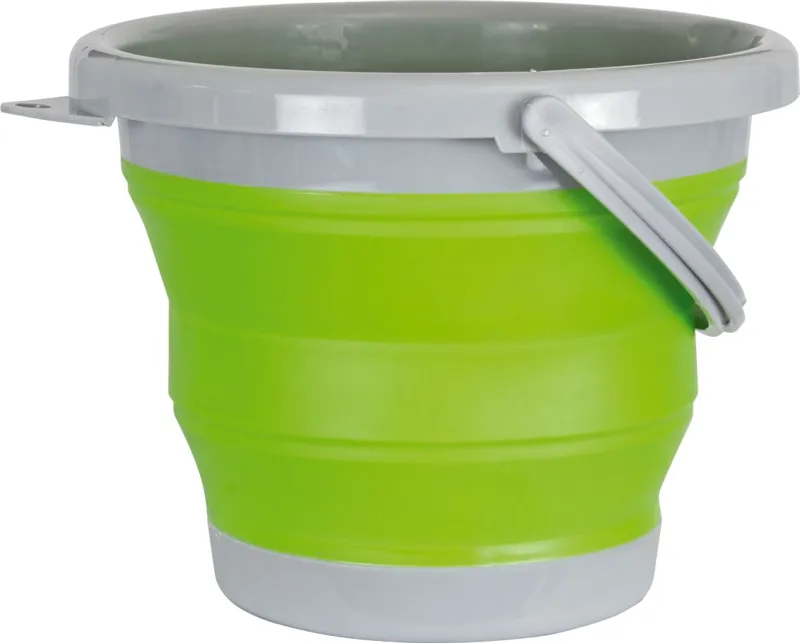 Cubo Plegable 5 Litros · Verde / OD
