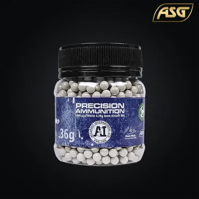 Bouteille de 1000 Billes 0,36g Accuracy™, PLA Bio - ASG
