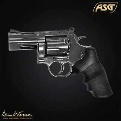 Réplique Revolver Dan Wesson™ 715 2,5", CO2, Steel - ASG