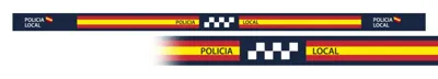 Pulsera Policía Local de Tela - Foraventure