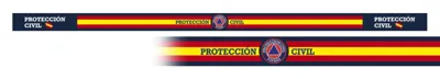 Pulsera Protección Civil de Tela