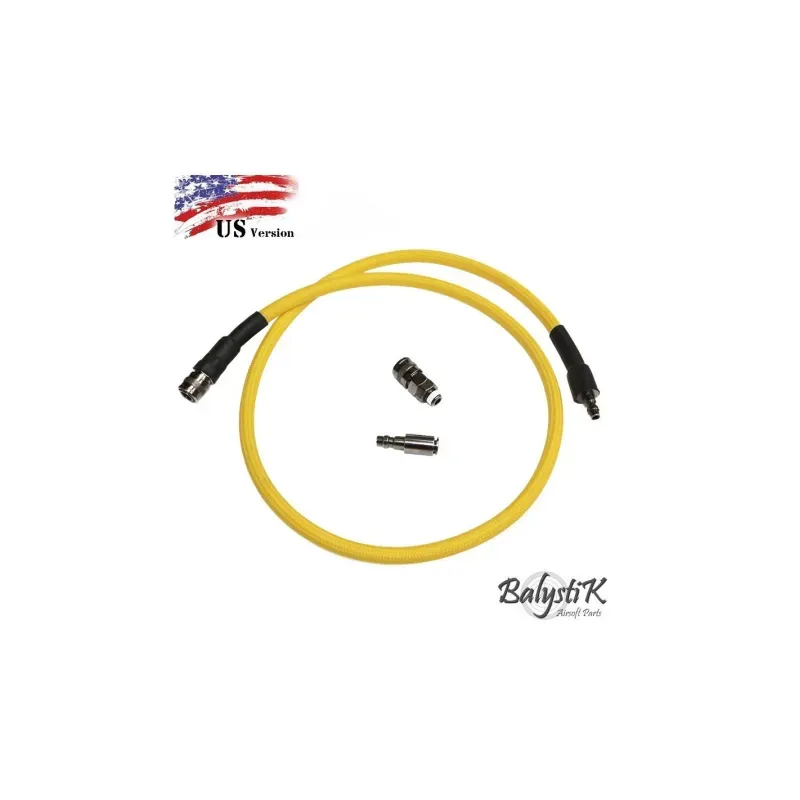 Balystik Ligne Complète HPA Tressée Version US - Jaune · Negro