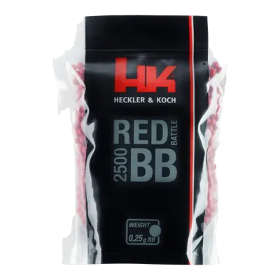 Billes Rouges 0,25 g X 2500 Billes - Heckler & Koch