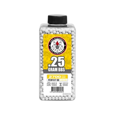 Billes Blanches 0,25 g Précision 2700 Billes - G&G Armament