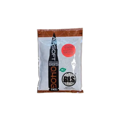 Billes Biodégradables 0,40 g Sac de 1 kg - Blanche - BLS (Taiwan)