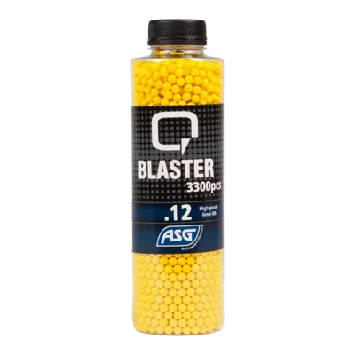 Billes Q Blaster 0,12 g X 3300 Billes - Jaune - ASG (ActionSportGames)