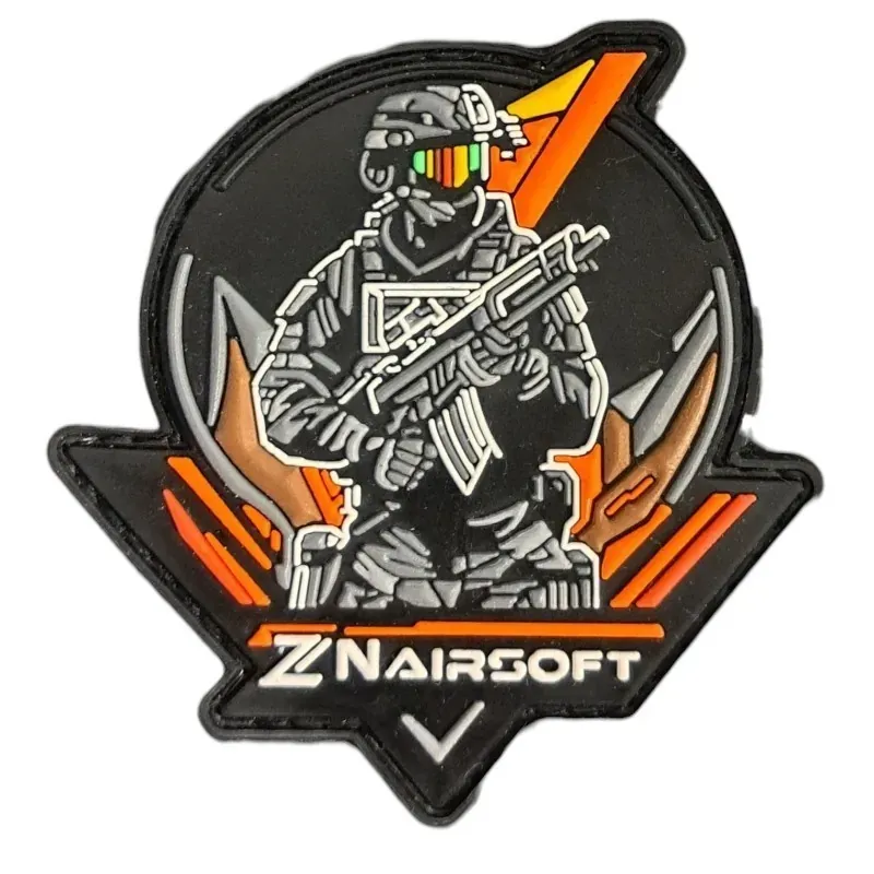 Zn Airsoft Patch Officiel Grand Format