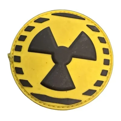 Patch Radioactif Jaune - Zn Airsoft