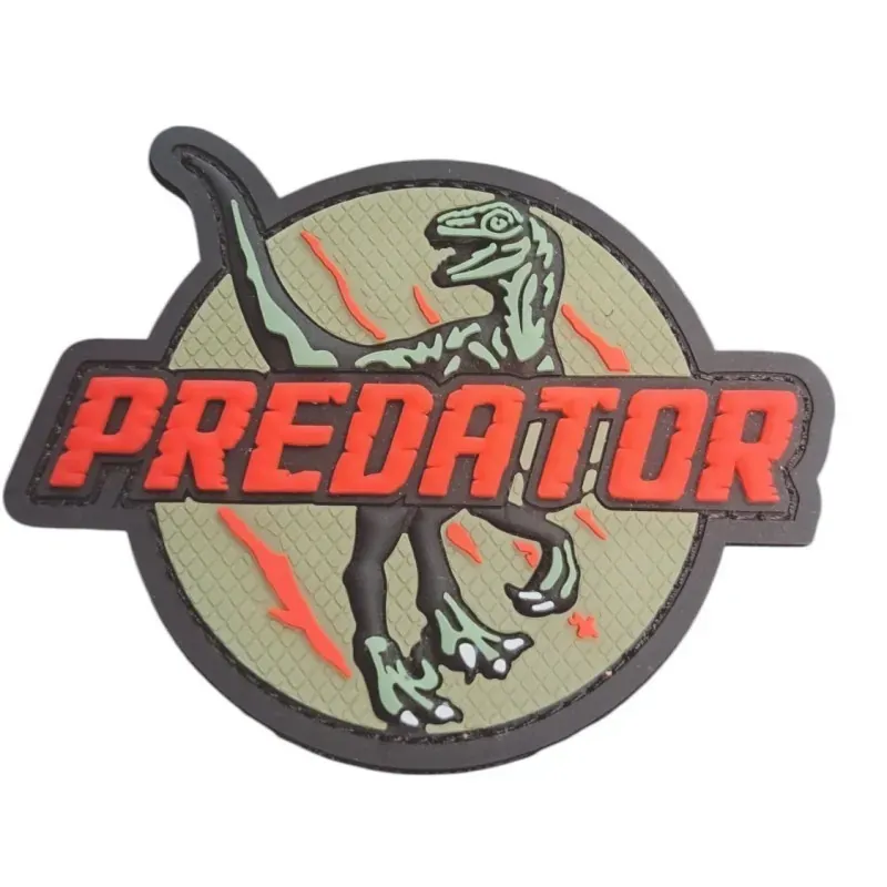 Zn Airsoft Patch Predator Rouge