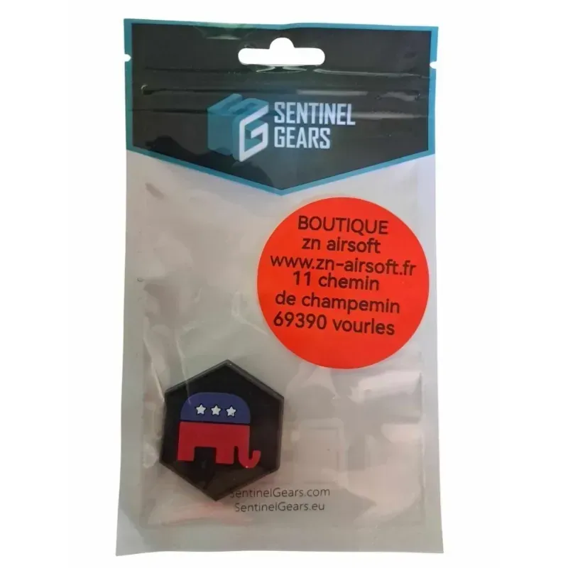 Sentinel Gears Patch Hexagonal REPUB
