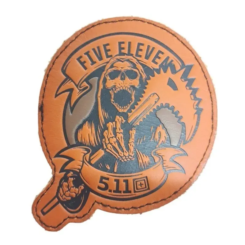 5.11 Tactical Patch Five Eleven · Naranja