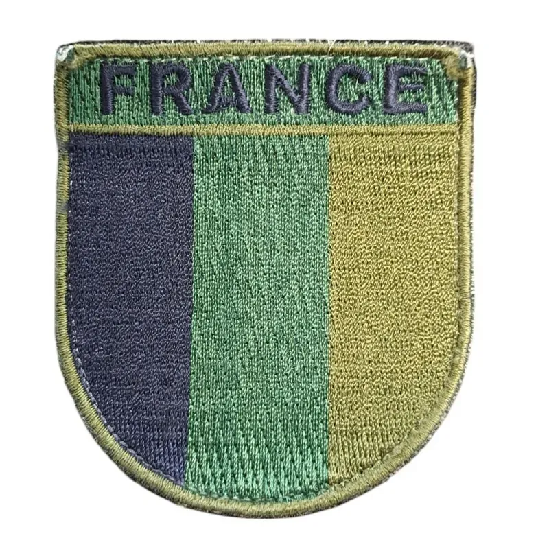 Zn Airsoft Patch Drapeau Français · Verde / OD