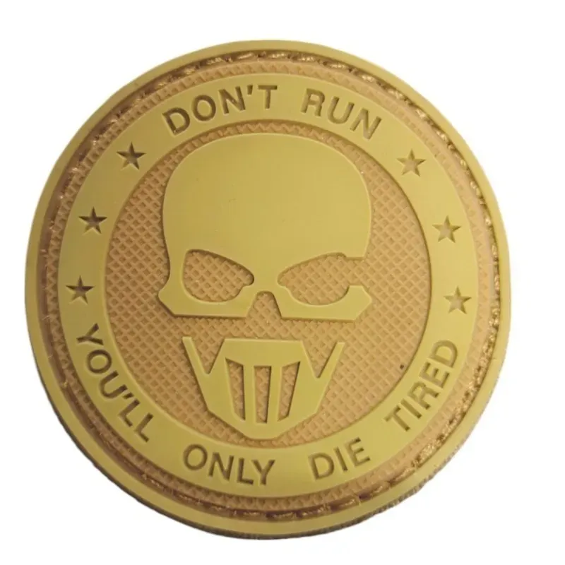 Zn Airsoft Patch "Don't Run" — Morale Patch