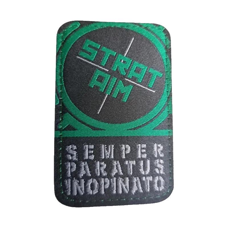 StratAIM PATCH - Semper Paratus · Negro