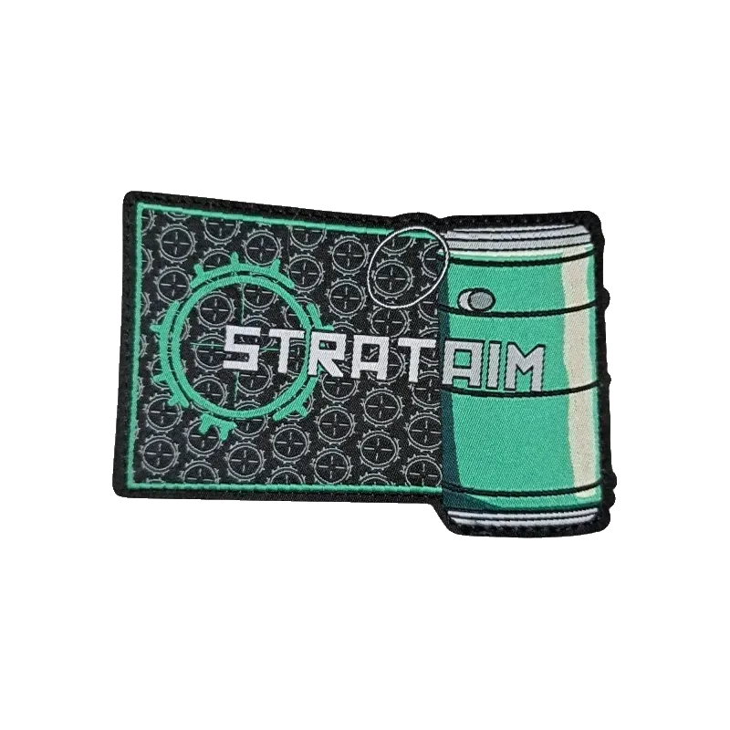 StratAIM PATCH - Logo et Grenade · Negro