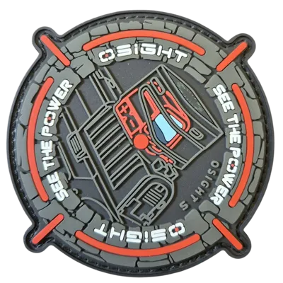 Patch - Osight S - Rouge et Blanc - Olight