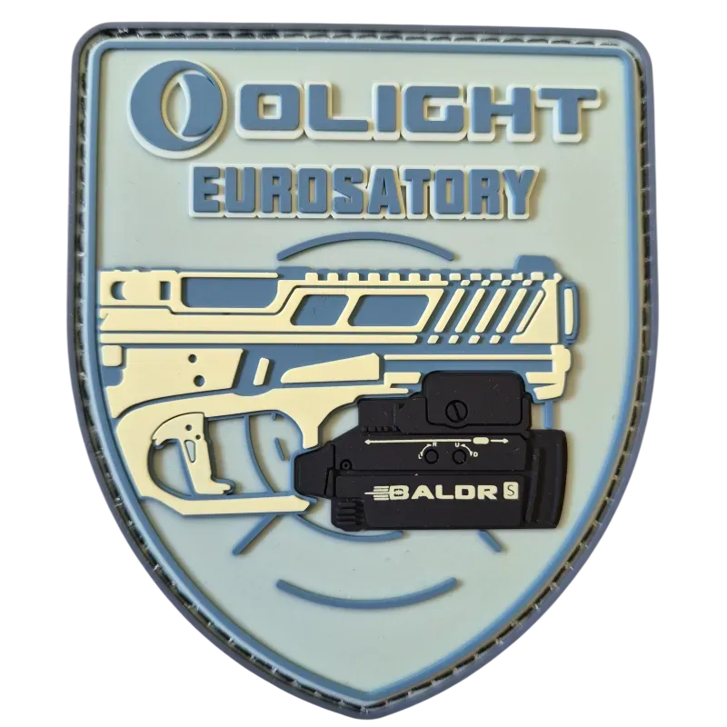Olight Patch Eurosatory · Azul