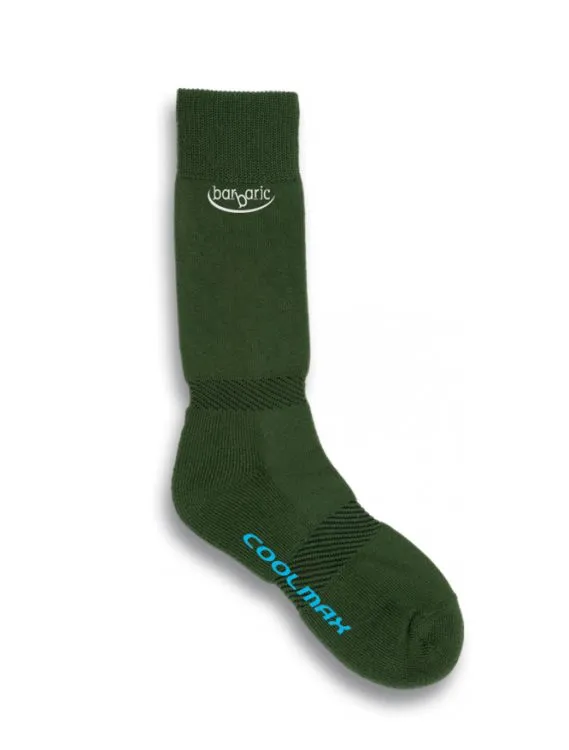Calcetín Verano Trekking Coolmax · Verde / OD