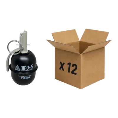 Grenade PIRO-5 Entraînement 1 Carton - OTAN - Pyrosoft
