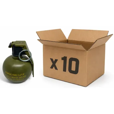 Grenade P-67-M NATO 1 Carton - Craie - Pyrosoft