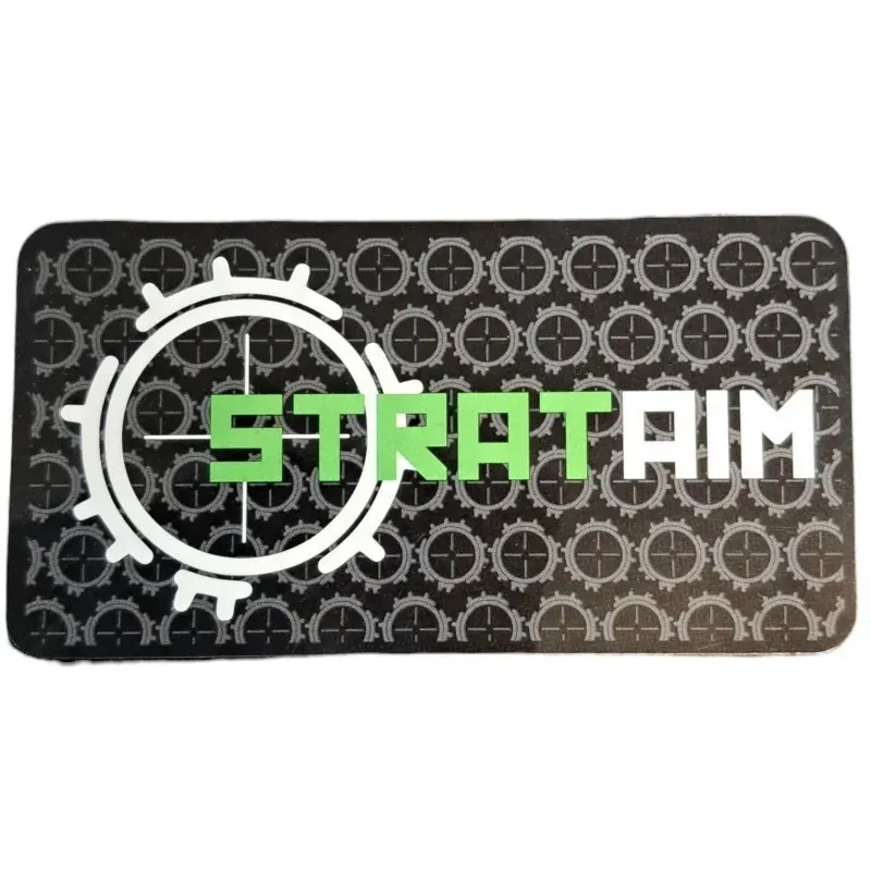 StratAIM Sticker · Negro