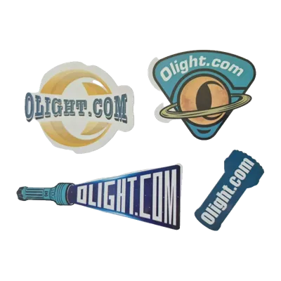 Sticker Planche de 4 Pièces - Olight