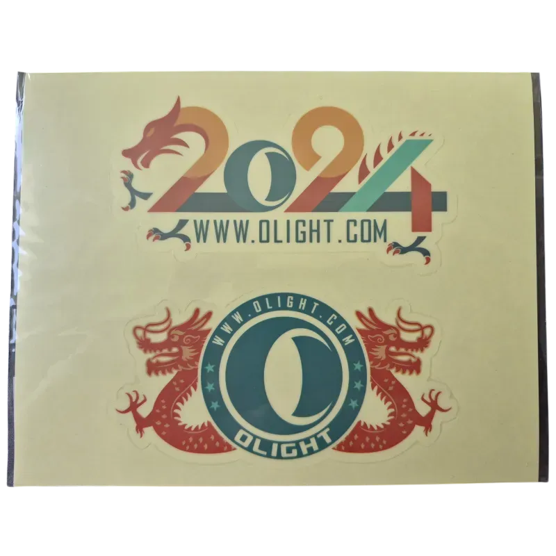 Olight Sticker Planche de 2 Pièces