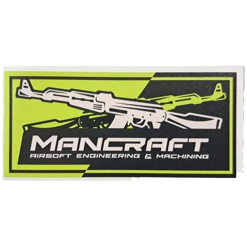 Zn Airsoft Sticker Mancraft · Verde / OD
