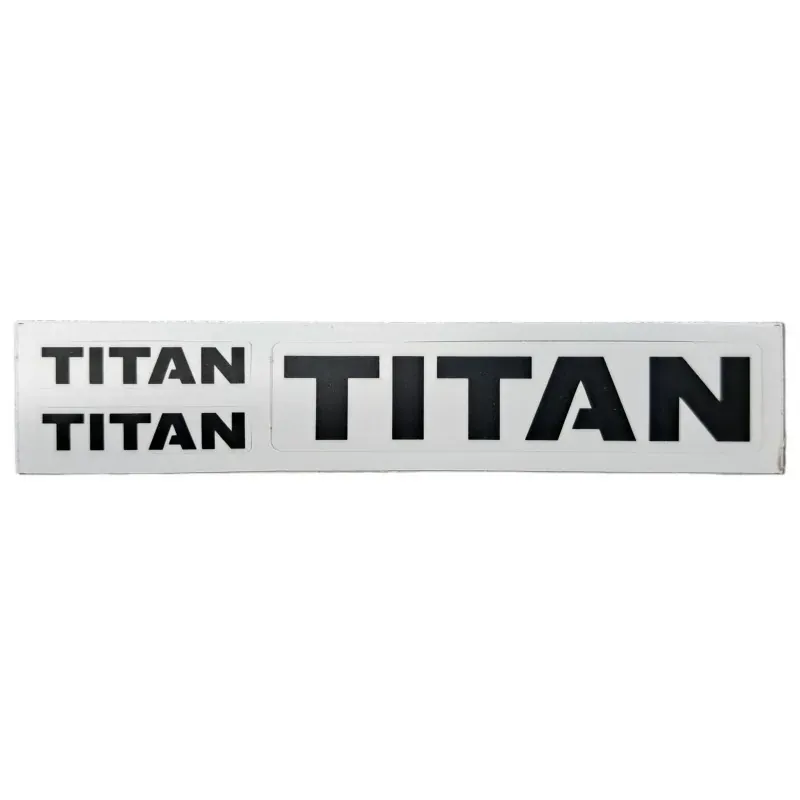 Gate Sticker Titan · Negro