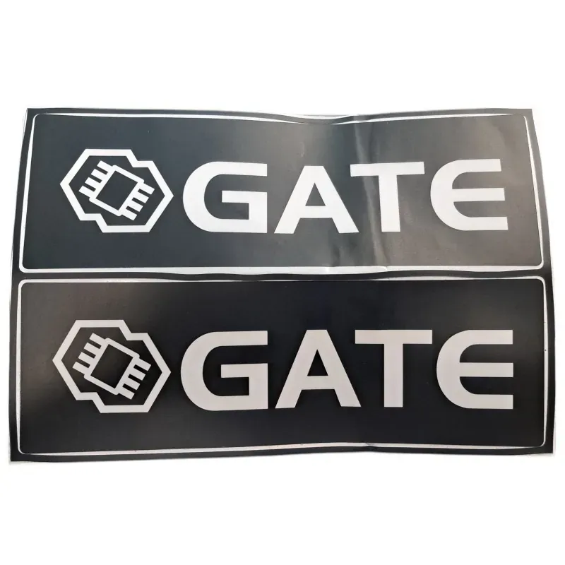 Gate Sticker Blanc