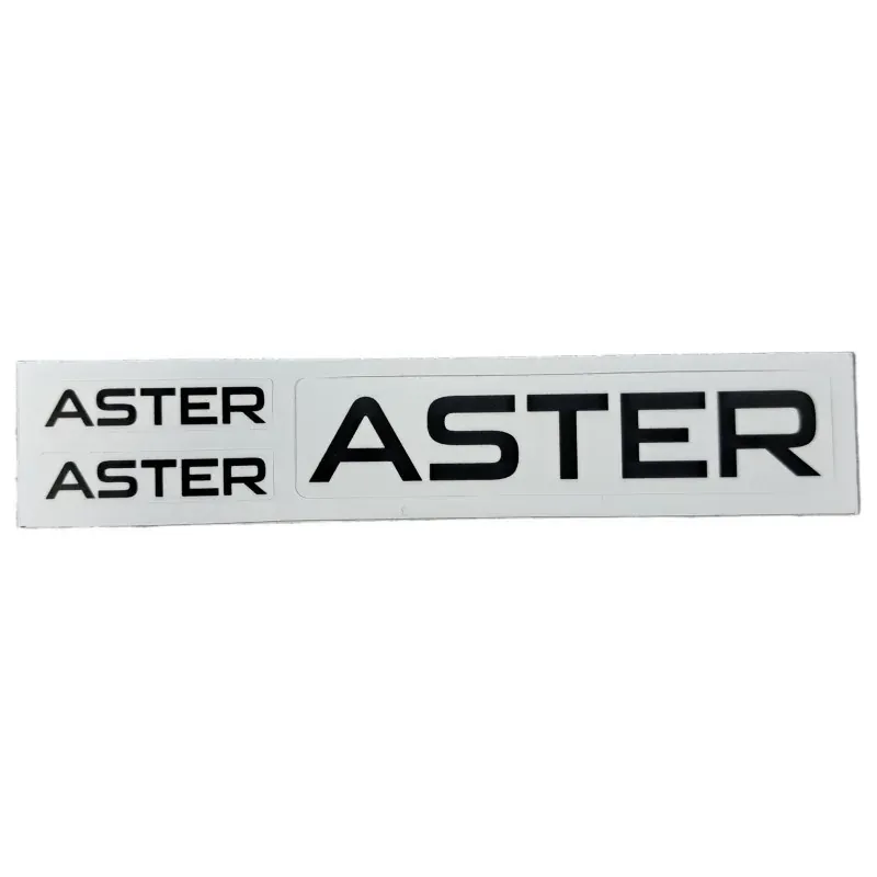 Gate Sticker Aster · Negro