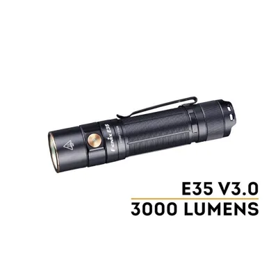 Tactica 3000 Lumenes E35-V3.0 Incluye Bateria Recargable - Fenix