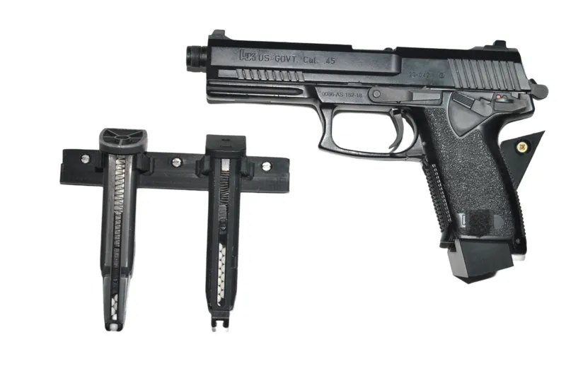 Soporte de Pared para Pistola · Negro