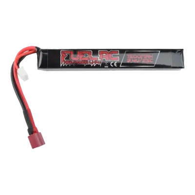 Batterie LIPO 7.4V 1500mAh 25C - T-Dean - 1 Bâton - Fuel RC