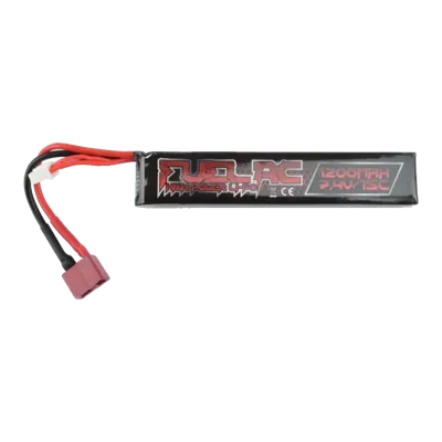 Batterie LIPO 7.4V 1200mAh 15C - T-Dean - 1 Bâton - Fuel RC