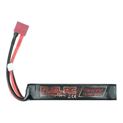 Batterie LIPO 11.1V 1150mAh 20C - T-Deans - 1 Bâton - Fuel RC