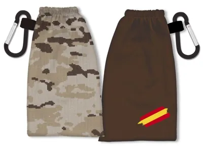 Portamascarilla Militar Árida Reversible