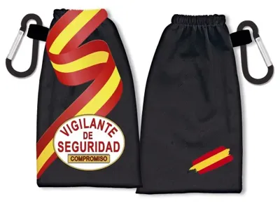 Portamascarilla Reversible Vigilante Seguridad