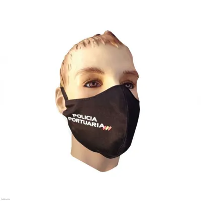 Mascarilla Policía Portuaria Textil Higiénica