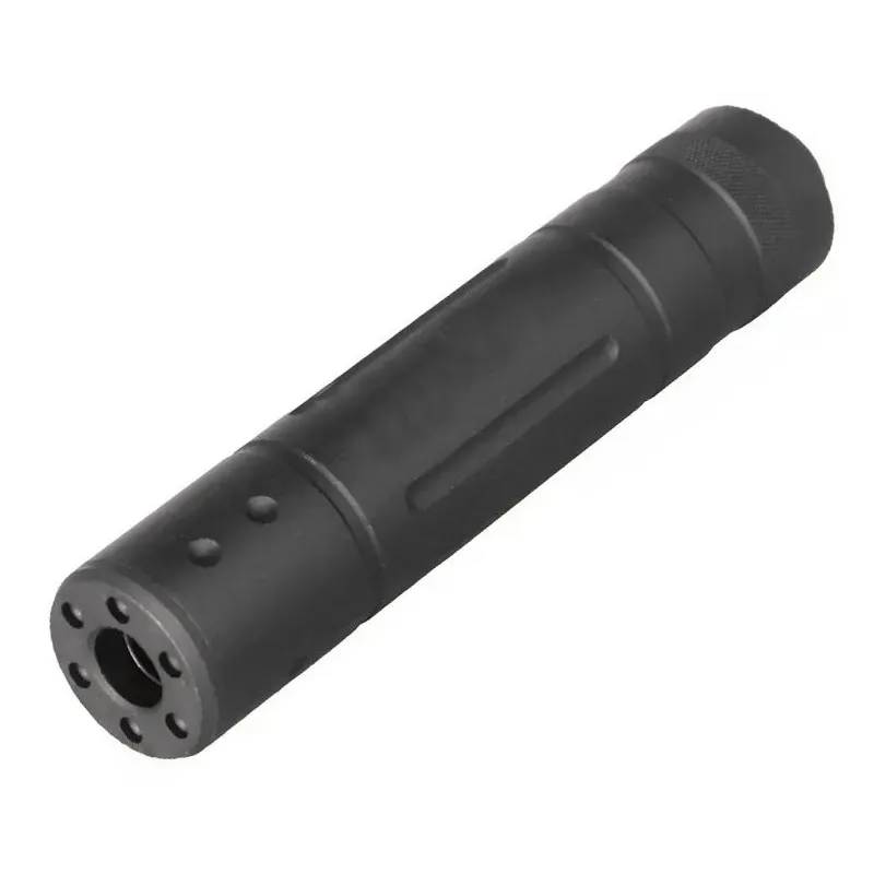 Cyma Silencieux Aluminium 155mm 14mm · Negro