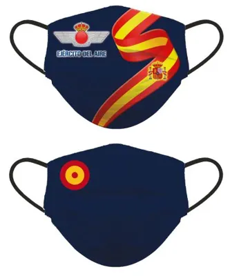 Mascarilla Ejército del Aire Higiénica Reversible