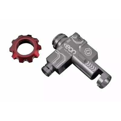 Bloc Hop Up EON CNC pour - Titanium/Rouge - Gate