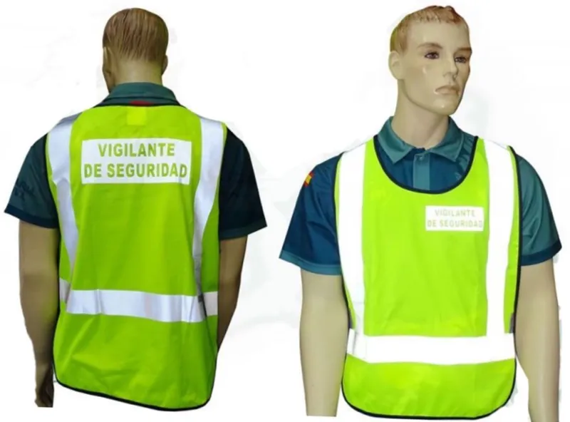 Vigilante de Seguridad Reflectante