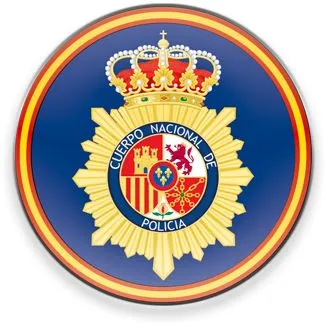 Imán Frigo Redondo Escudo Policía Nacional