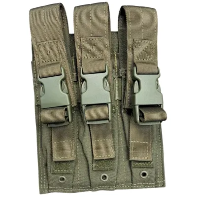 Occasion - Porte Chargeur Plaque de 3 Emplacements - Zn Airsoft