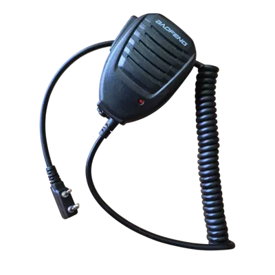 Occasion - Microphone PTT à Main Baofeng Standard - Zn Airsoft