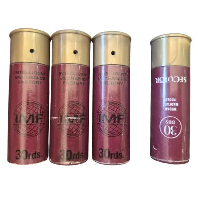 Occasion - Lot de 3+1 Cartouches de 30 Billes - Violet - Zn Airsoft