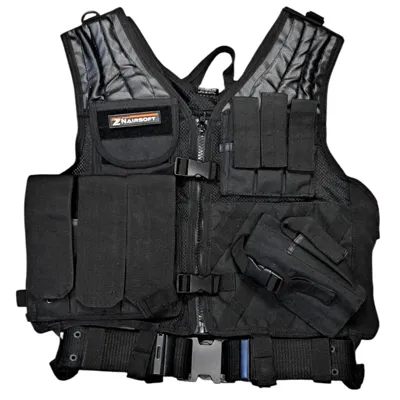 Occasion - Gilet Tactique Complet Avec Ceinture - Zn Airsoft