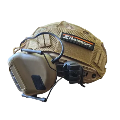 Occasion - Casque Avec Couvre-Casque Multi-Cam et Casque Factice Mais Fil Coupé - Zn Airsoft
